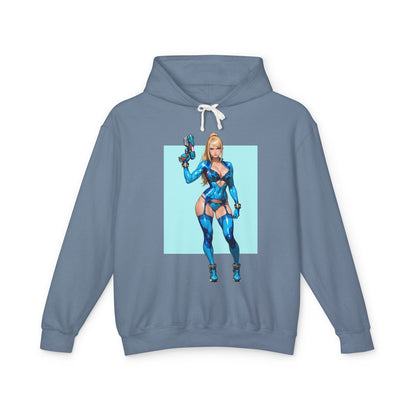 Samus Aran Hoodie | Cosmic Hunter Hoodie | Anime-Weltraumkrieger-Pullover
