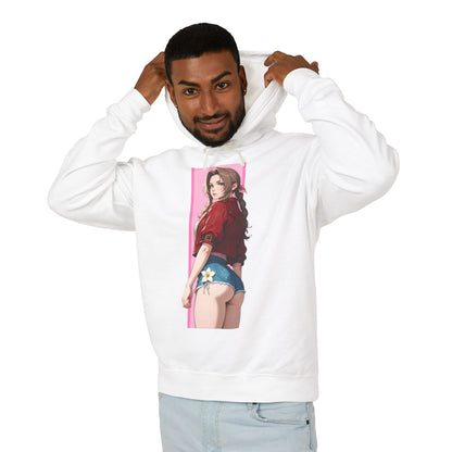 Aerith Gainsborough Hoodie | Fantasy RPG Hoodie | Anime Heroine Pullover
