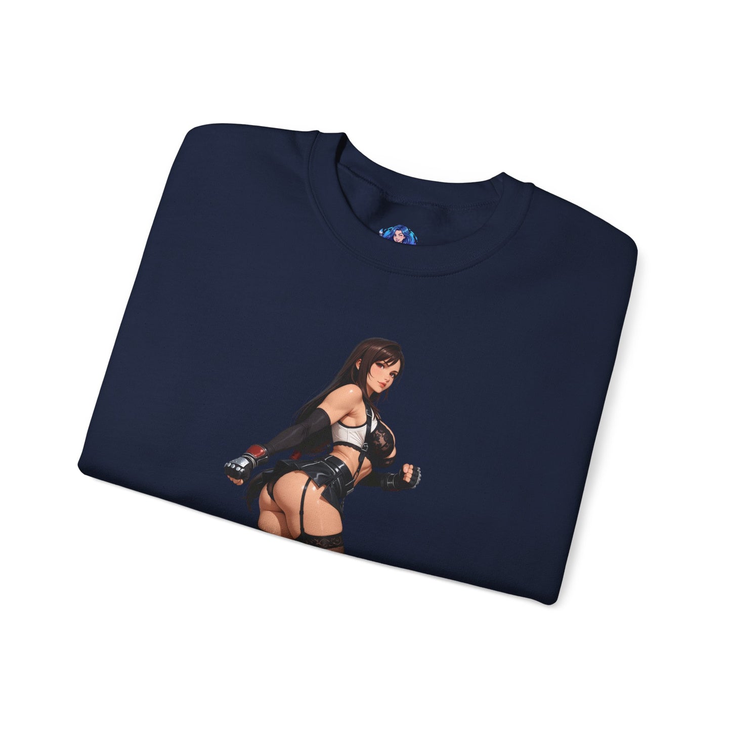 Толстовка Tifa Lockhart, FFVII Crewneck, затишний ігровий одяг для фанатів