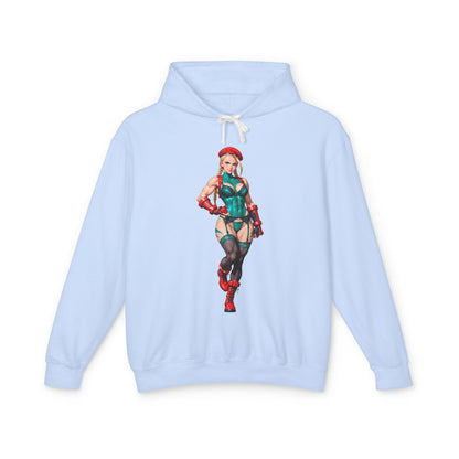 Cammy White Hoodie | Street Fighter Gamer Hoodie | Anime Waifu Grafik-Pullover