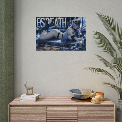Esdeath Akame ga Kill Poster Anime Wall Art Bedroom Decor Collector Gift