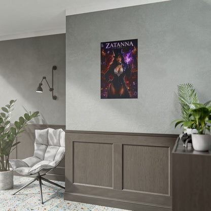 Zatanna Poster, DC Comics Wall Art, Magic Print, Superhero Decor