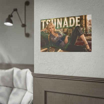 Anime Room Decor Tsunade Naruto Poster Wall Art Character Print Wall Decor