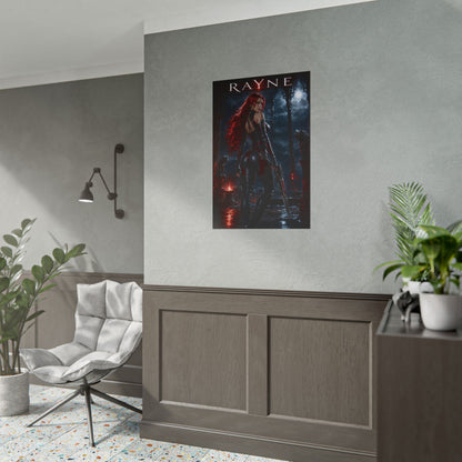 Rayne BloodRayne Gaming Poster Vampire Wall Art Print Decor