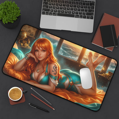 One Piece Mouse Pad, Nami Desk Mat, Anime Decor XXL