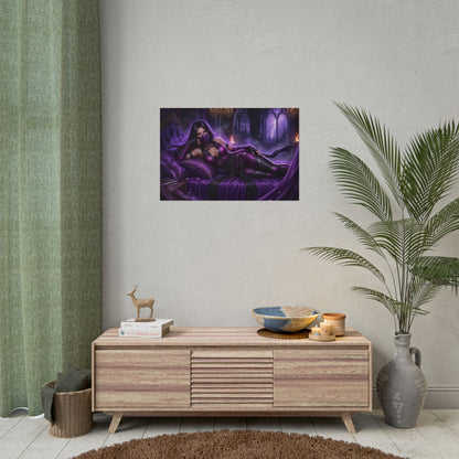 Mileena Mortal Kombat Poster, Gaming Wall Art, Ninja Print Decor