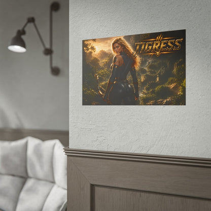 Tigress Comic Poster Character Wall Art Collector Room Decor Art Print