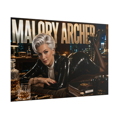 Room Decor Malory Archer Archer Poster Cartoon Wall Art Collectible Print