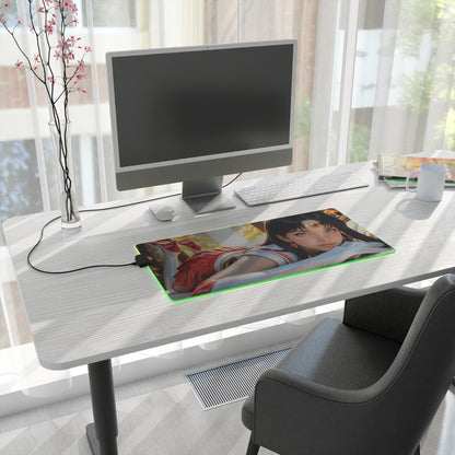 Килимок для столу Sailor Mars – світлодіодний RGB-підкладка, набір для дівчини з аніме Mystic Waifu