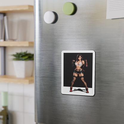 Tifa Lockhart FF7 Magnet – Sexy Anime-Kriegerin Magnet, Deko für heiße Gamerinnen