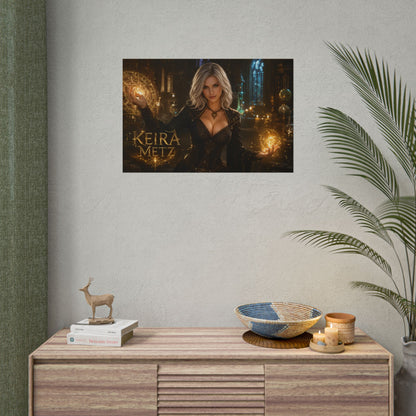 Keira Metz Character Poster The Witcher Fantasy Room Wall Decor Collectible Art