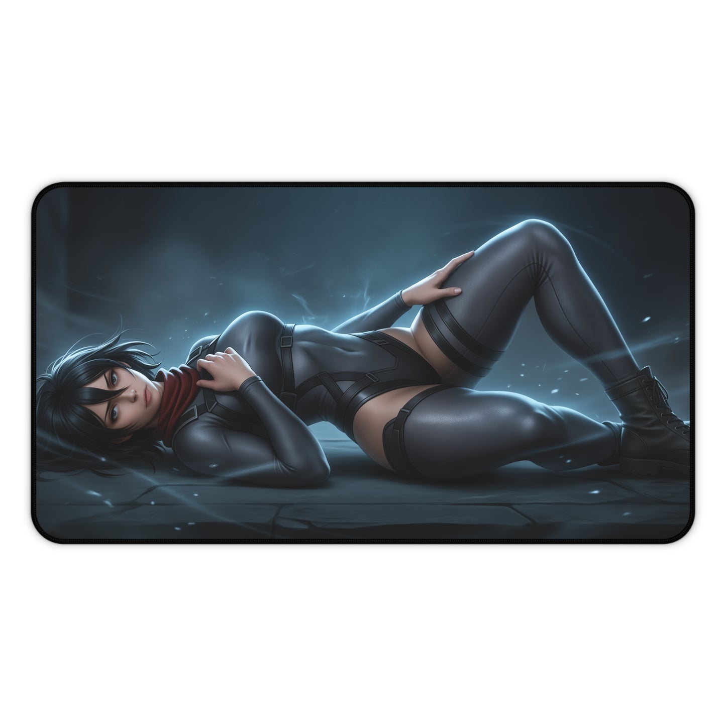 Attack on Titan Mouse Pad, Mikasa Desk Mat, Gamer Gift XXL