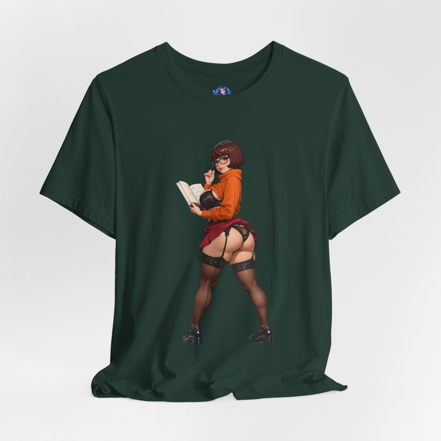 Velma-T-Shirt | Smartes Geek-Girl-Shirt für Fans &amp; Sammler | Süßes Shirt für die geheimnisvolle Heldin