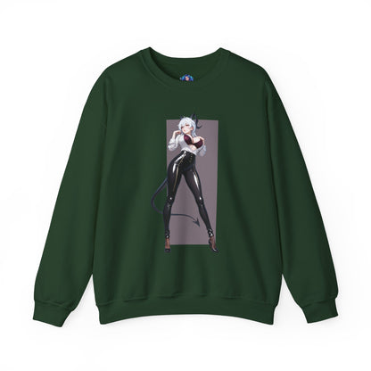 Zani Sweatshirt, Fantasy Heroine Crewneck, Stylish Anime-Inspired Streetwear for Fans