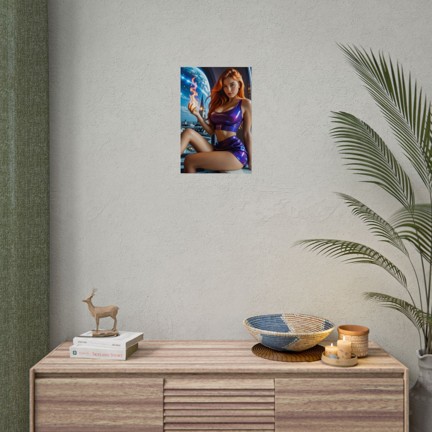 Starfire Print – Beautiful Heroine Wall Art for Stylish Home or Office Decor