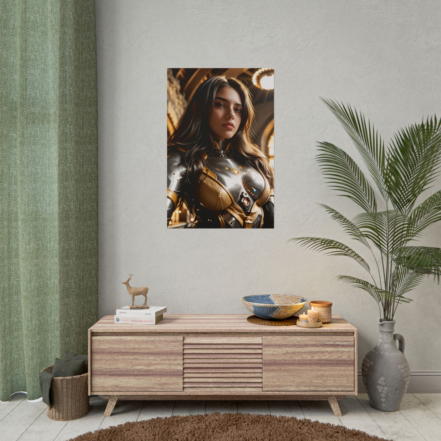 Tachy Stellar Blade Poster – Futuristic Heroine Wall Art for Gaming Room Decor