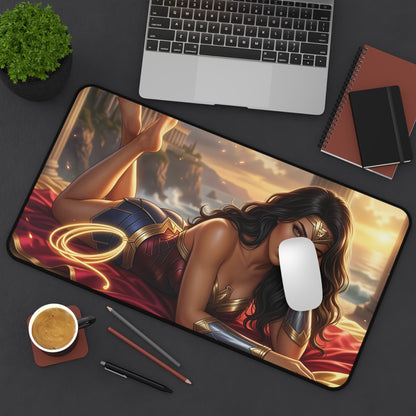 DC Comics Mouse Pad, Wonder Woman Desk Mat, Gamer Gift