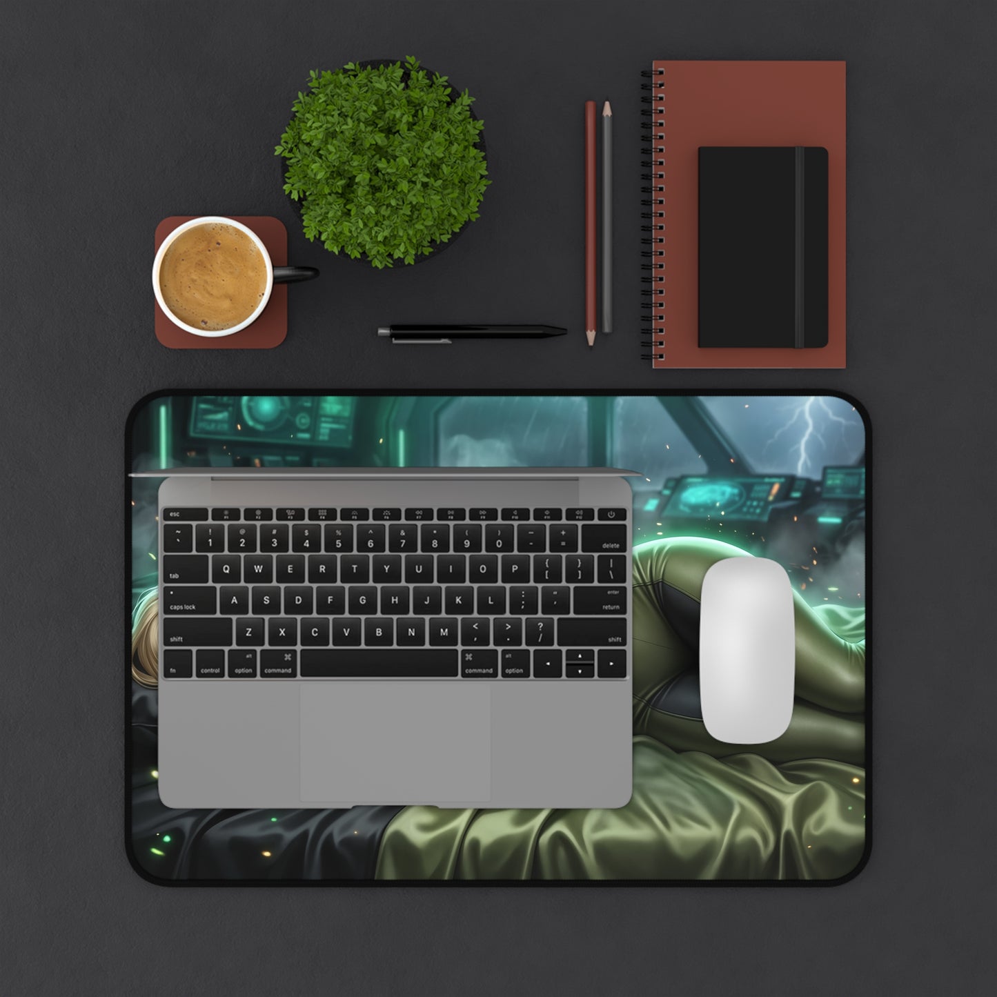 Mortal Kombat Mouse Pad, Sonya Blade Desk Mat, XXL Pad