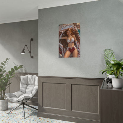 Asuna Sword Art Online Poster Anime Wall Art Manga Style Bedroom Room Decor