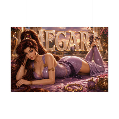Megara Hercules Poster Fantasy Wall Art Room Decor Collectible Print
