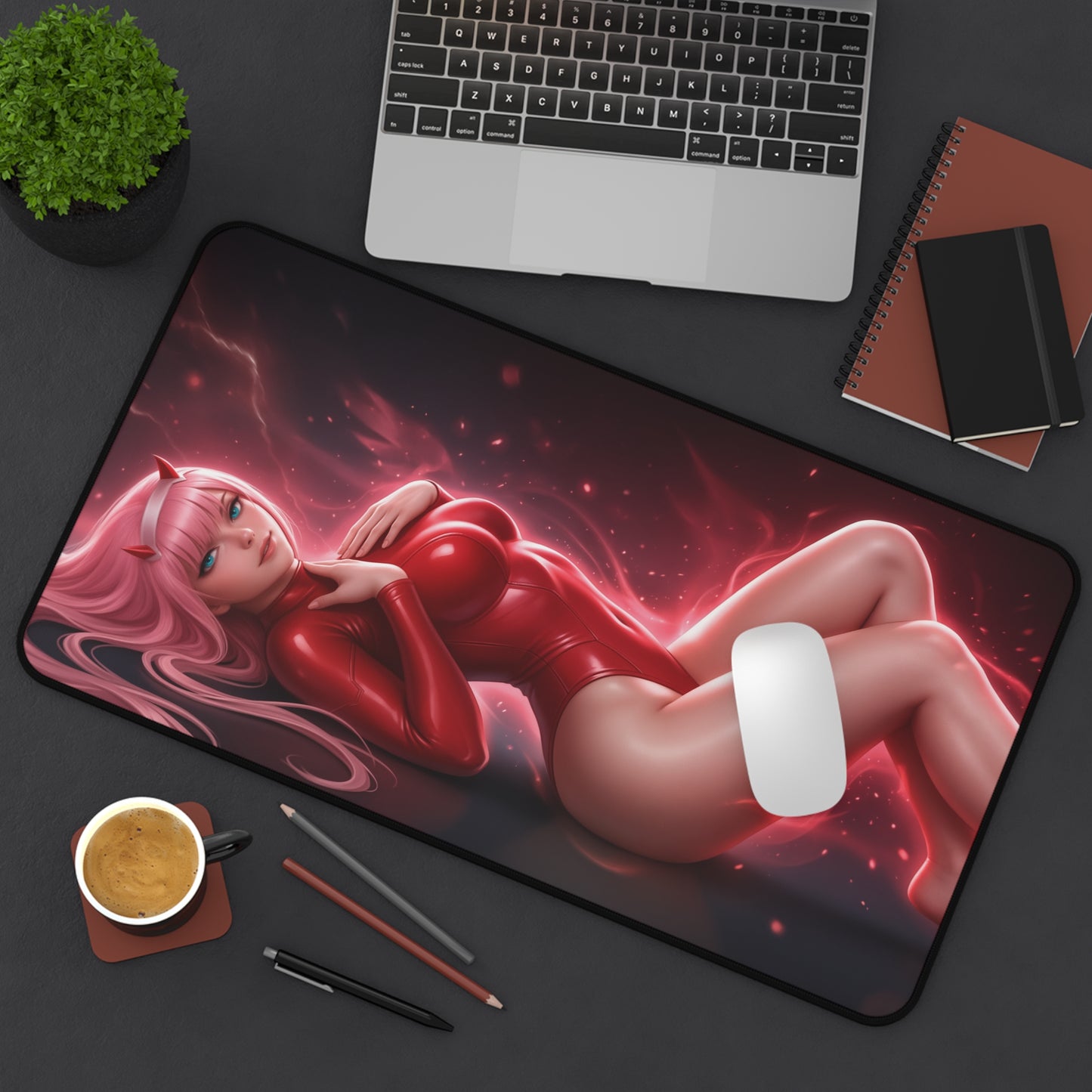 Darling in the Franxx Mouse Pad, Zero Two Desk Mat, XXL