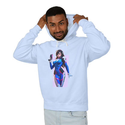 D.Va Hoodie | Overwatch Gamer Hoodie | Anime Mecha Girl Pullover