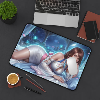 Final Fantasy Mouse Pad, Yuna Desk Mat, Gamer Gift XXL
