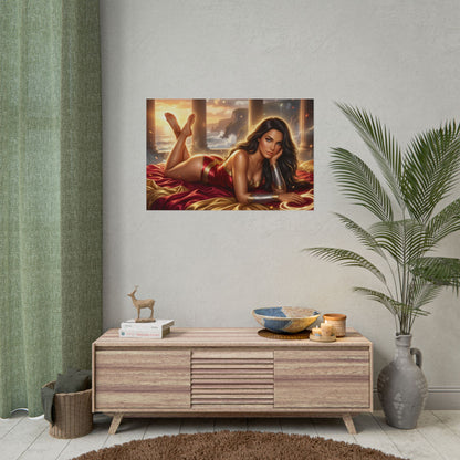 Wonder Woman Poster, DC Comics Wall Art, Fantasy Print Decor