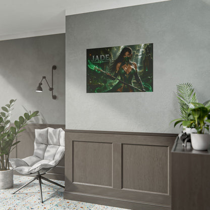 Gaming Wall Art Jade Mortal Kombat Poster Game Room Decor Gamer Gift Art Print