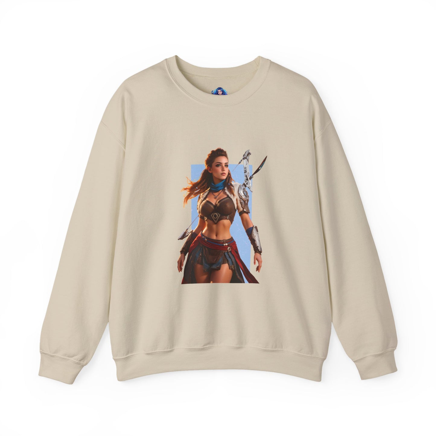Aloy Sweatshirt, Horizon Rundhalsausschnitt, Gemütliche Gaming-Streetwear für Fans und Sammler