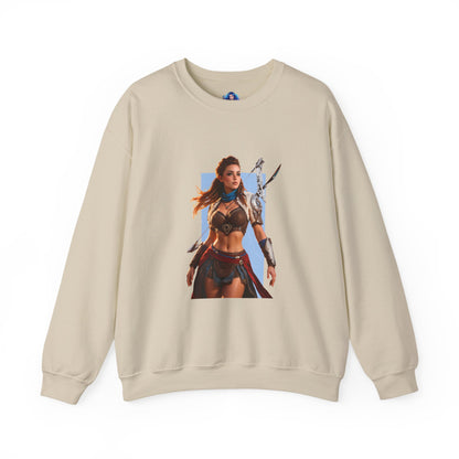 Aloy Sweatshirt, Horizon Rundhalsausschnitt, Gemütliche Gaming-Streetwear für Fans und Sammler