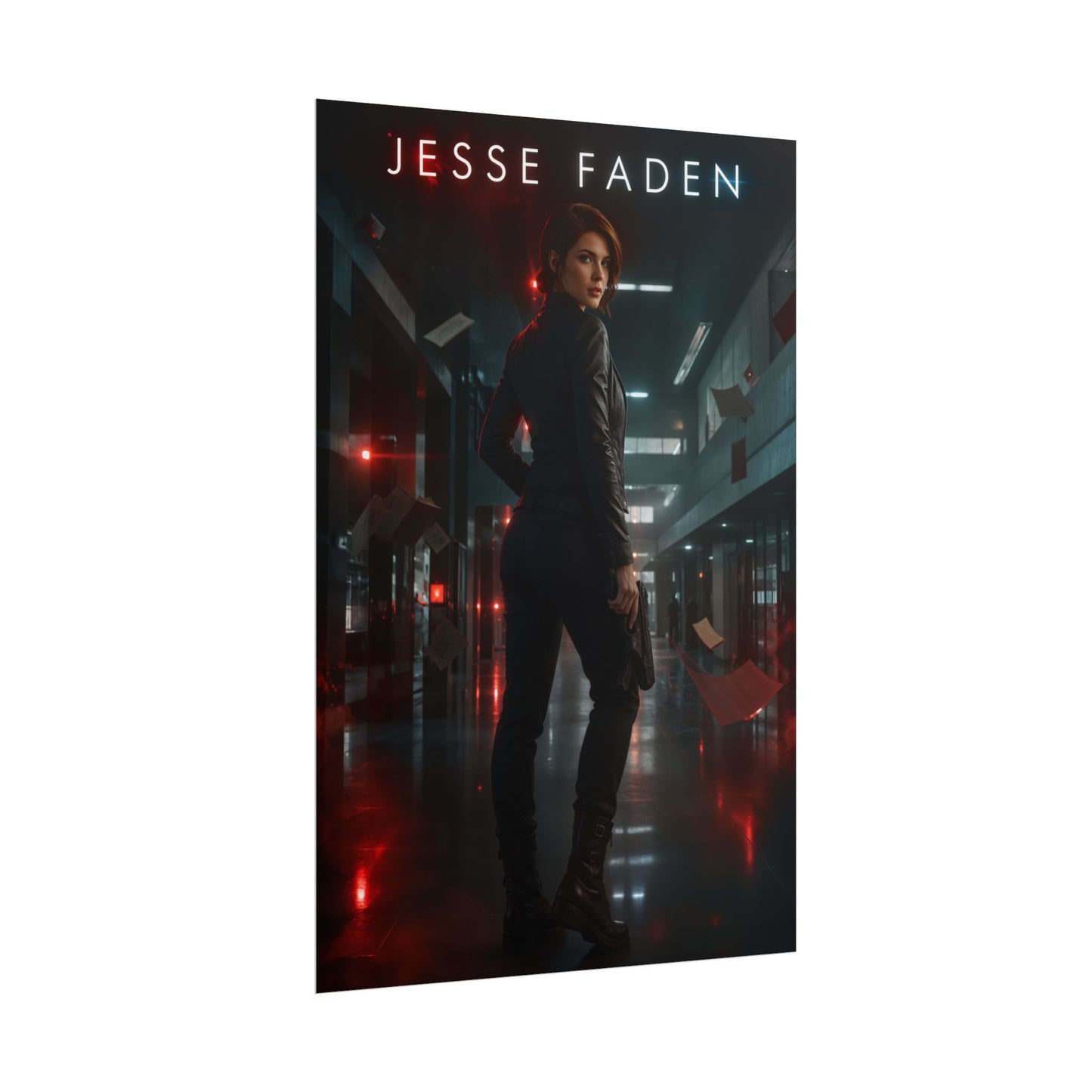 Jesse Faden Control Game Poster Gaming Wall Art Print Decor