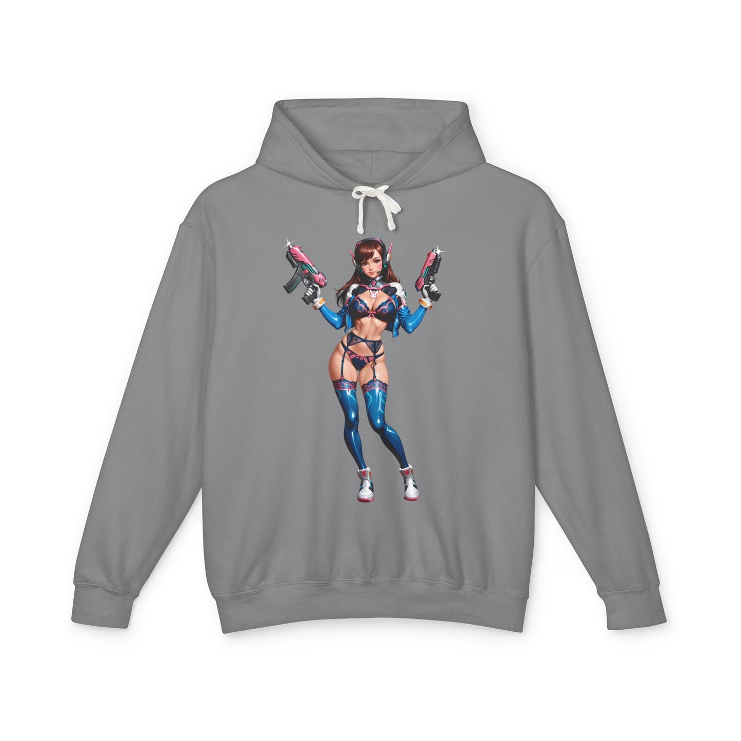 D.Va-Hoodie | Süßer Overwatch-Hoodie | Pinker Anime-Gamer-Pullover