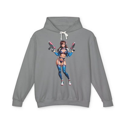 D.Va-Hoodie | Süßer Overwatch-Hoodie | Pinker Anime-Gamer-Pullover