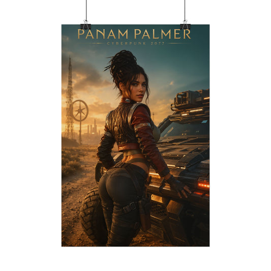 Cyberpunk 2077 Panam Palmer Gaming Poster Video Game Wall Art Print