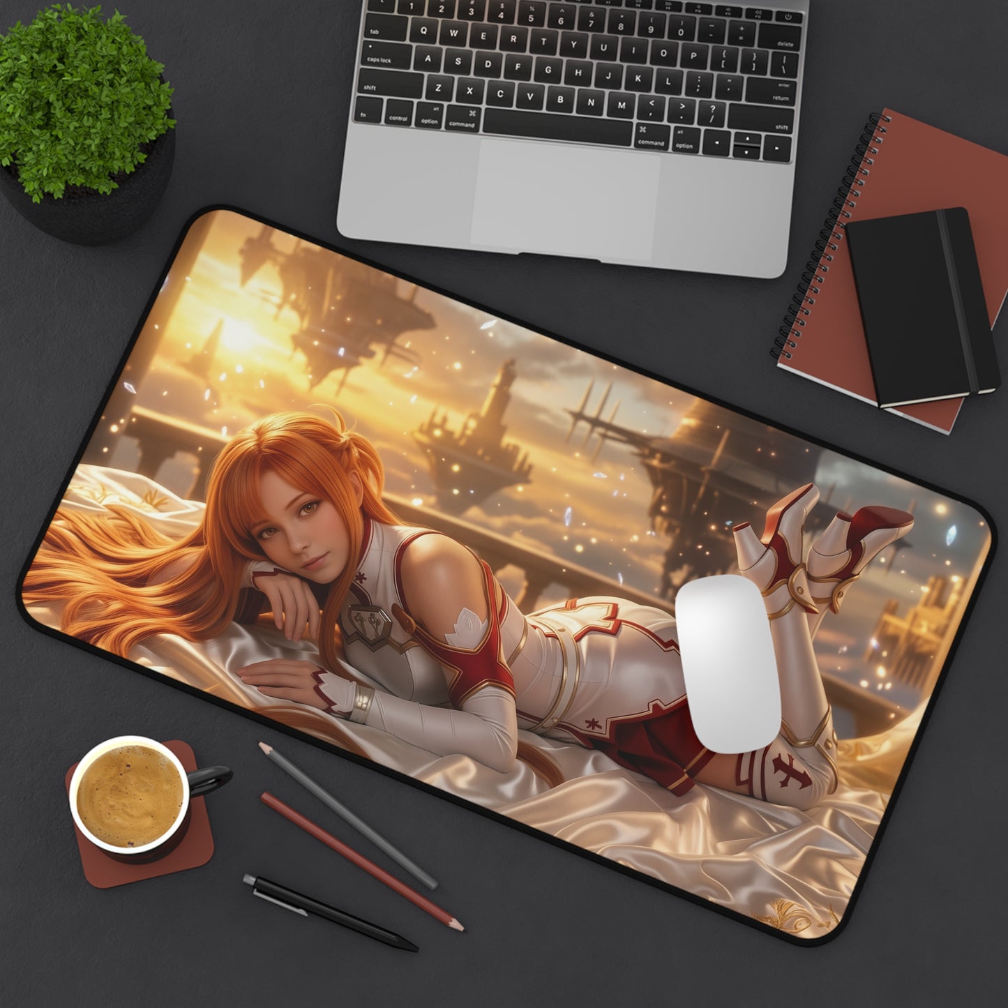 Sword Art Online Mouse Pad, Asuna Desk Mat, Anime Decor