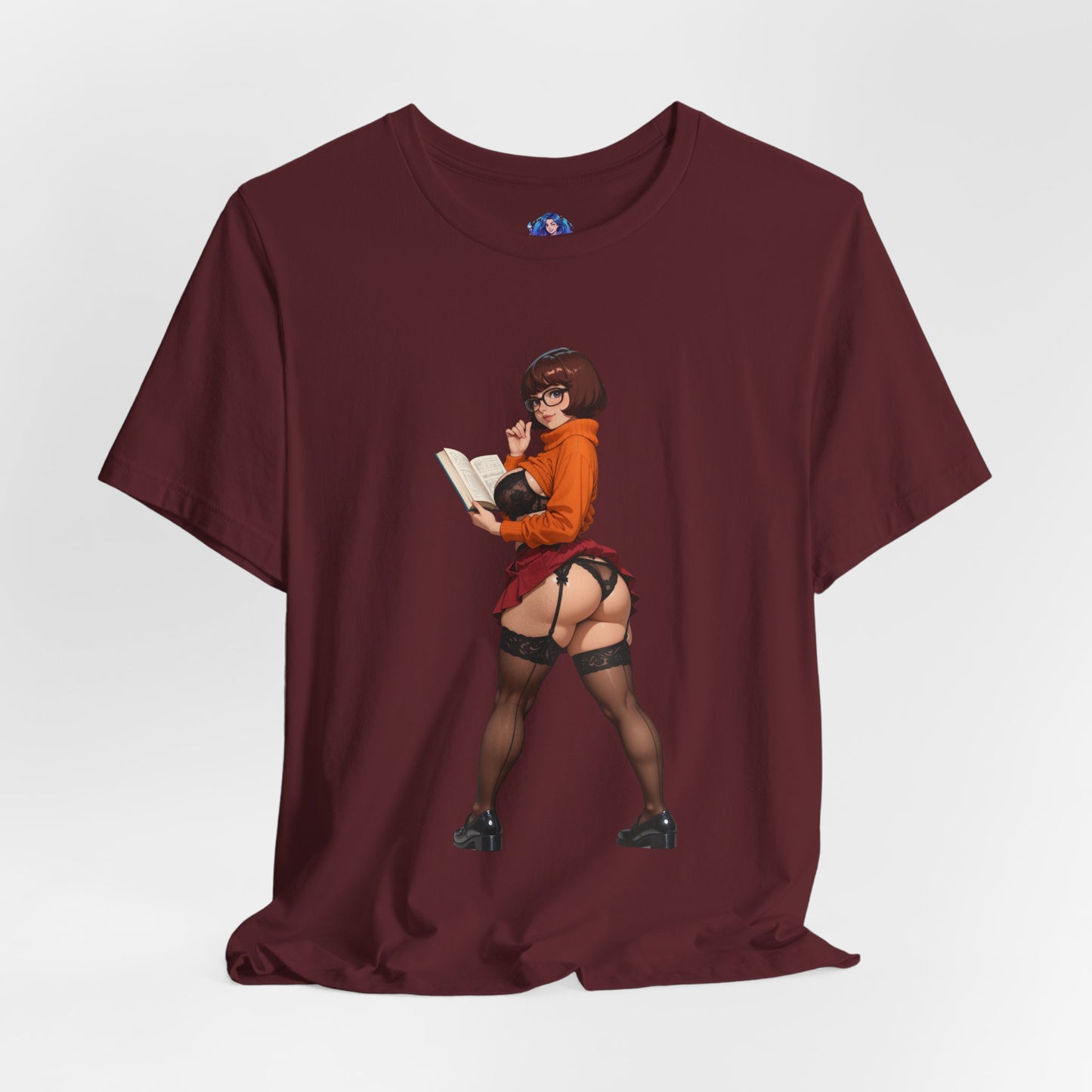 Velma-T-Shirt | Smartes Geek-Girl-Shirt für Fans &amp; Sammler | Süßes Shirt für die geheimnisvolle Heldin