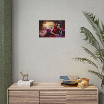 Boa Hancock Poster, One Piece Wall Art, Anime Print, Room Decor