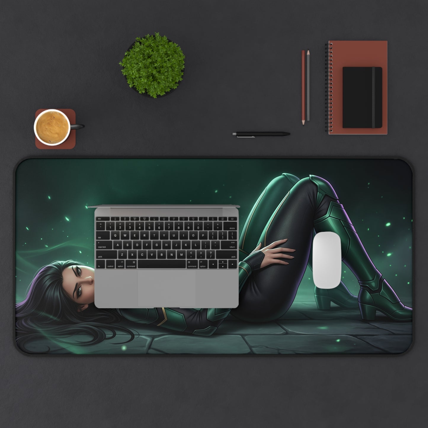 DC Comics Mouse Pad, Talia al Ghul Desk Mat, Gamer Gift