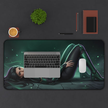 DC Comics Mouse Pad, Talia al Ghul Desk Mat, Gamer Gift