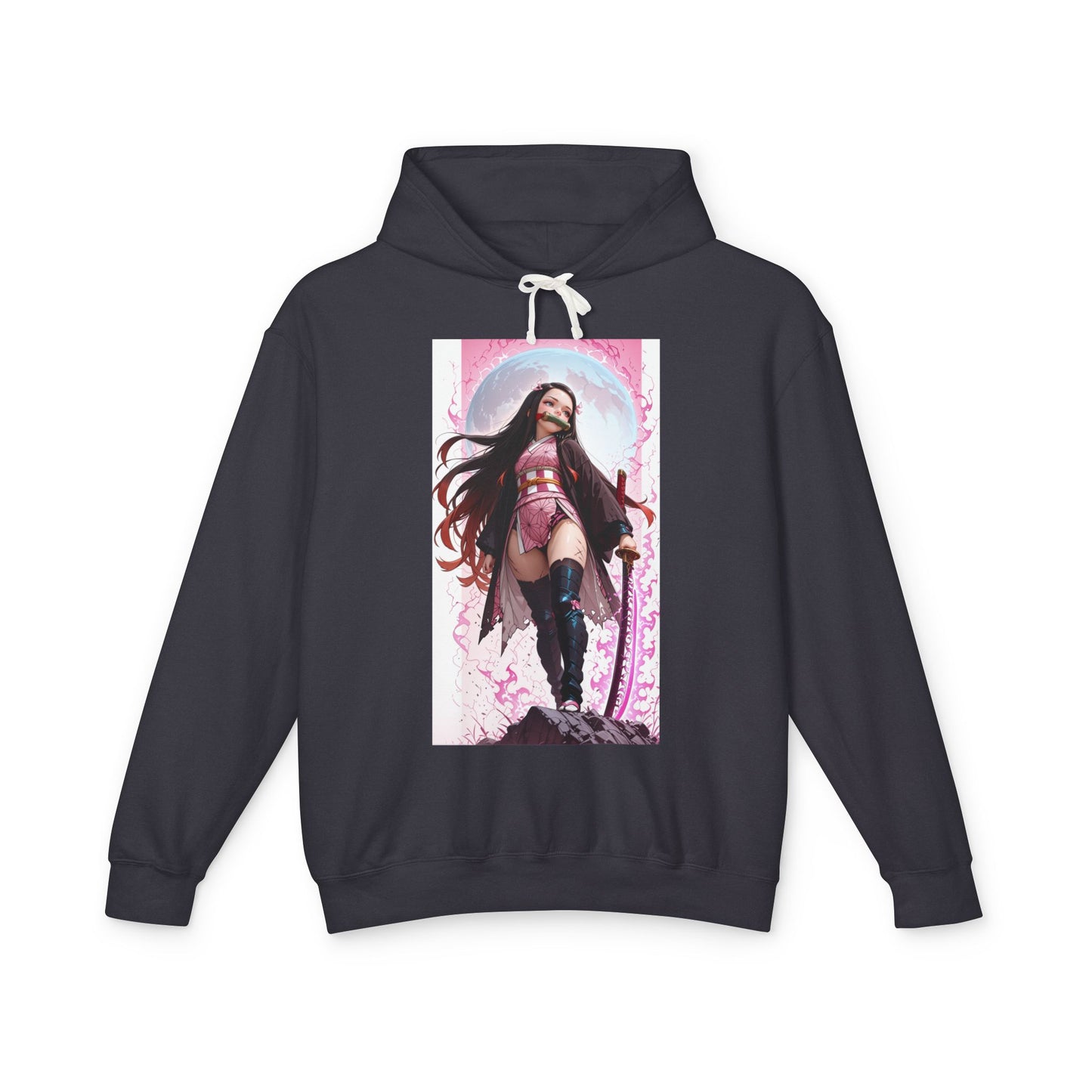Nezuko Kamado Hoodie | Anime Demon Hoodie | Demon Slayer Warrior Pullover