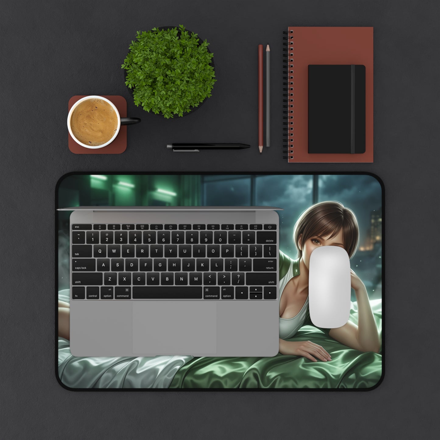 Resident Evil Mouse Pad, Rebecca Chambers Desk Mat, XXL