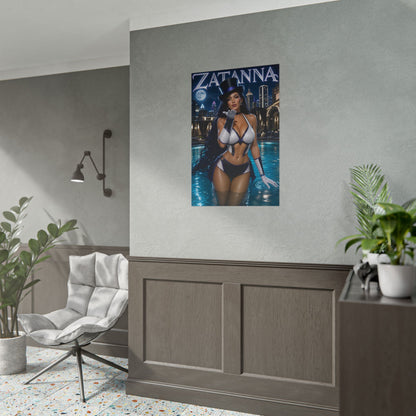 Zatanna Comic Poster Character Wall Art Collector Room Decor Art Print