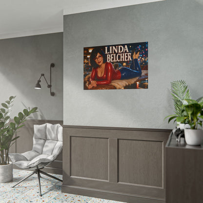 Linda Belcher Character Poster Bobs Burgers Wall Decor Collectible Art Print
