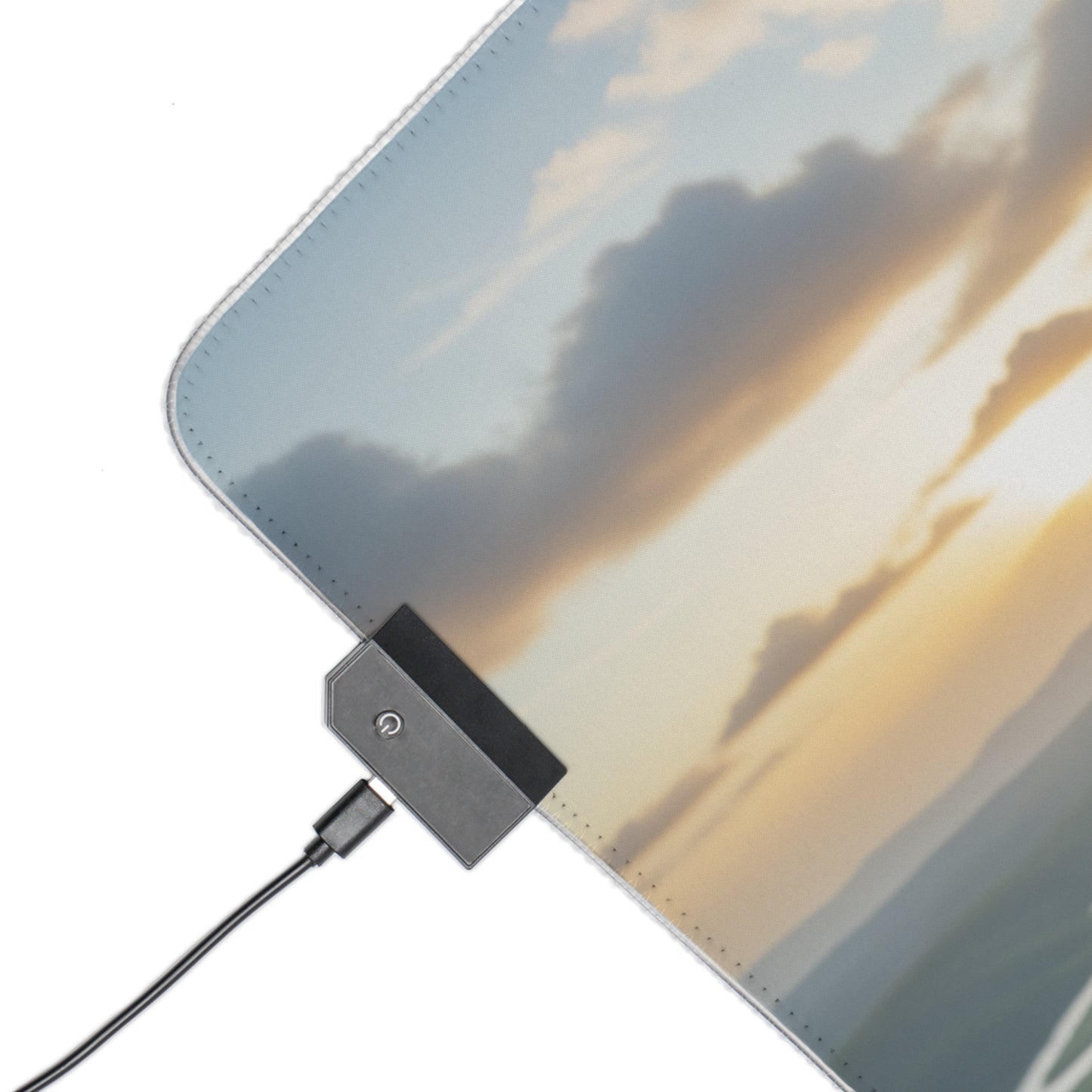 Килимок для столу Tsunade – світлодіодний RGB-підкладка, захисний набір із зображенням дівчини з аніме Вайфу