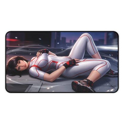 Mirror's Edge Mouse Pad, Faith Desk Mat, Gamer Gift XXL