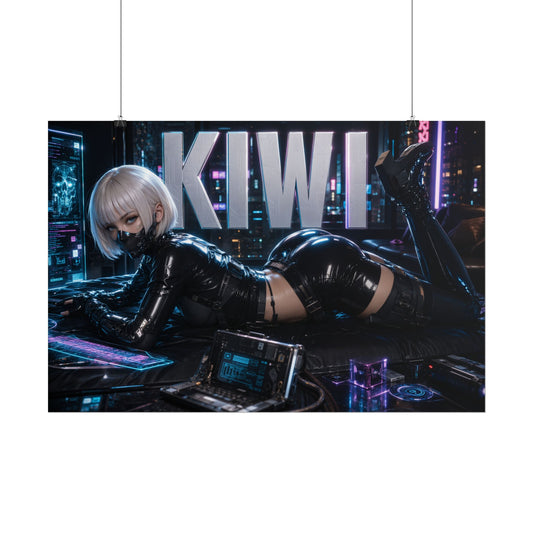Anime Room Decor Kiwi Cyberpunk Edgerunners Poster Wall Art Character Print