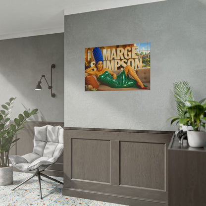 Marge Simpson The Simpsons Poster Cartoon Wall Art Room Decor Collectible Print
