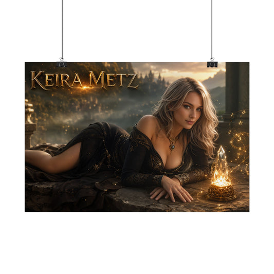 Keira Metz Character Poster The Witcher Fantasy Room Wall Decor Collectible Art