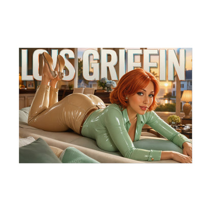 Lois Griffin Character Poster Family Guy Wall Decor Collectible Art Print